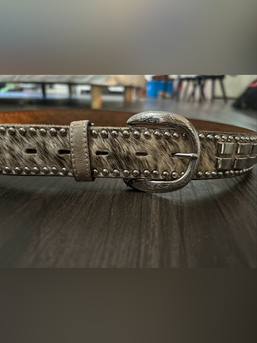 Ranger Belt Co Hand Tooled Western Belt